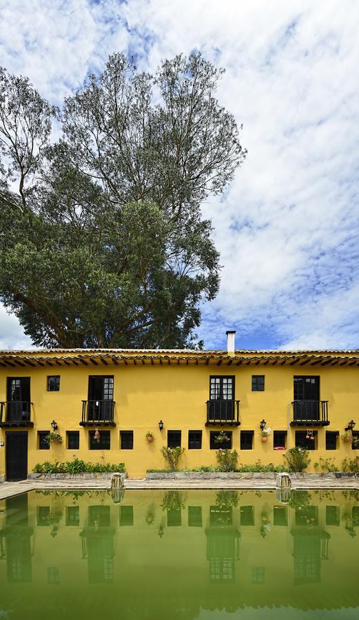 Hotel Hacienda El Salitre Paipa Exteriör bild