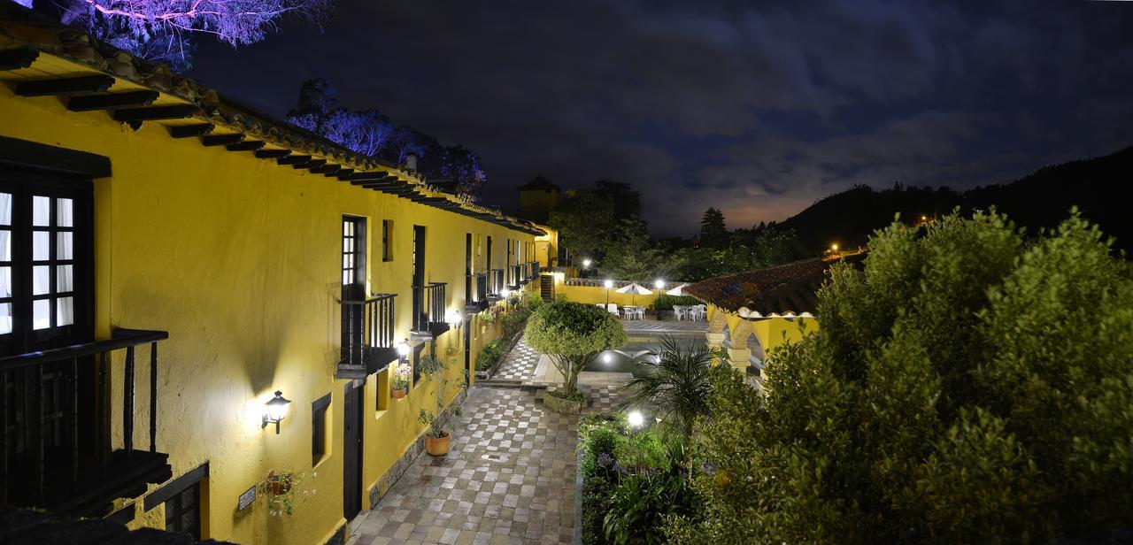 Hotel Hacienda El Salitre Paipa Exteriör bild