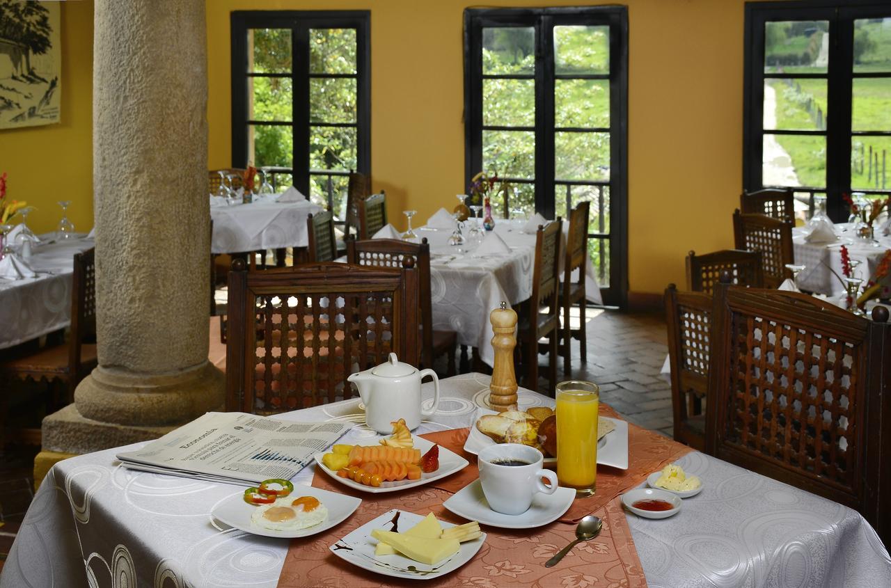 Hotel Hacienda El Salitre Paipa Exteriör bild