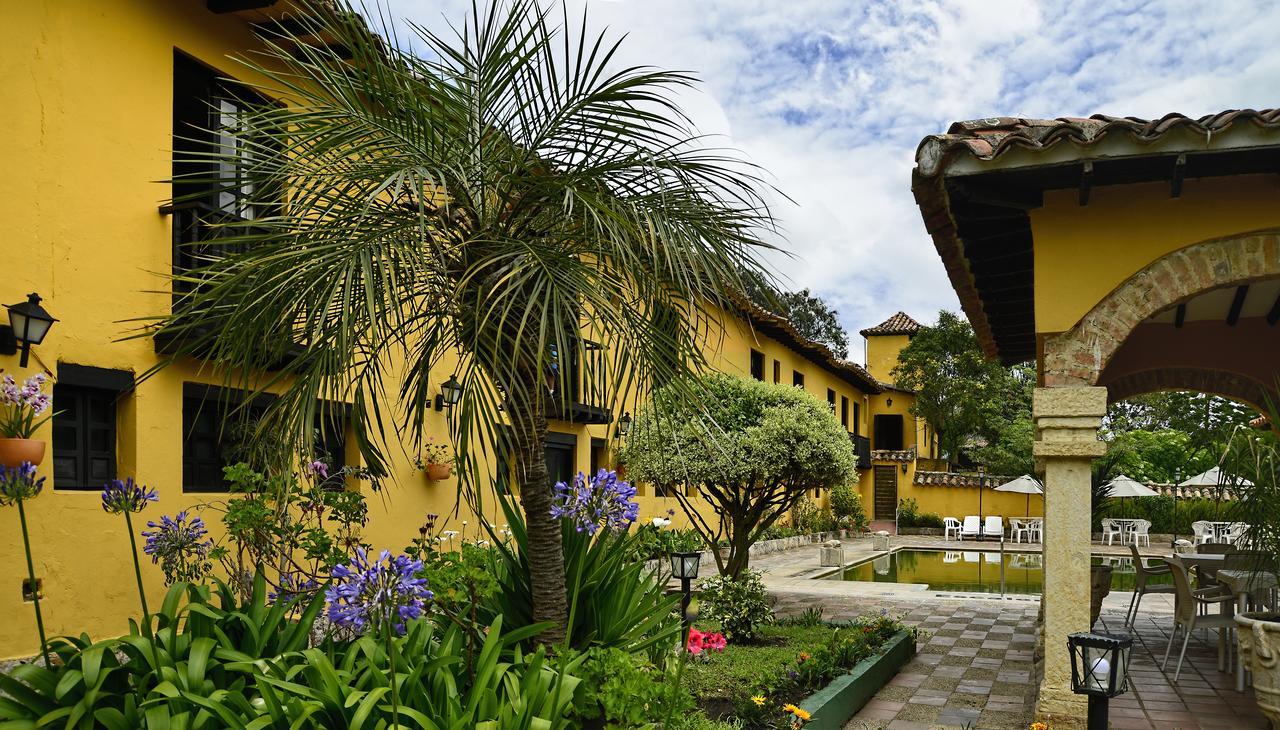 Hotel Hacienda El Salitre Paipa Exteriör bild
